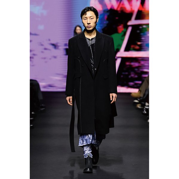 25FW  BLUE DENIM GRAPHICS LEGGINGS