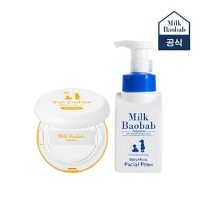 베이비&키즈 선쿠션 14g+페이셜폼 300ml