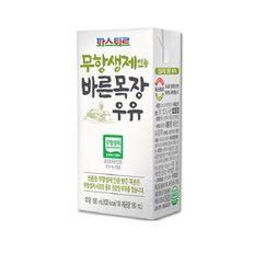 무항생제인증목장 바른목장우유190ml (12팩)