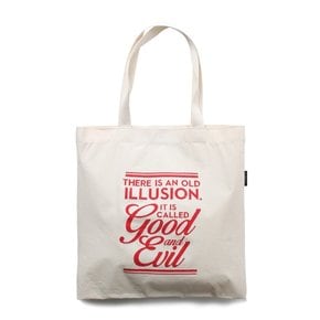 Cotton eco bag _ Good and evil