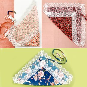 에티켓손수건 레이스 앞치마 무릎덮개