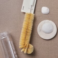 JAJU 심플 화이트 병솔 38cm