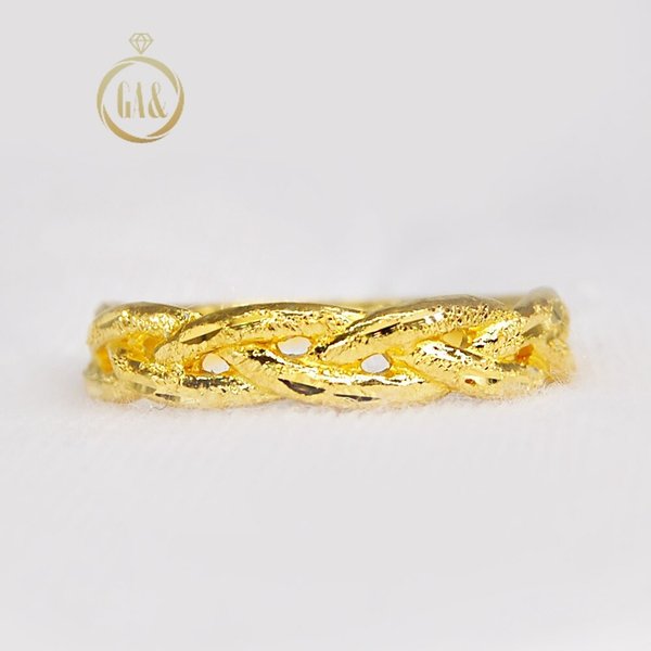 [가앤] 24k순금 레이스 반지 3.75g