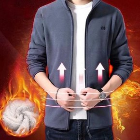 따뜻한 후리스 플리스자켓 겨울 간절기 기모 안감 캠핑 집업 플리스 남녀공용 퀼팅자켓