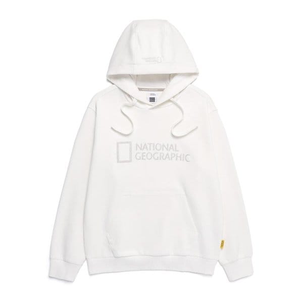 [여주점] N251UHD011 폴하스 빅로고 베이직핏 후드 IVORY