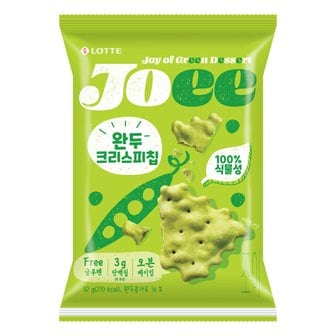 롯데웰푸드 롯데 JOEE 완두 크리스피칩 52g