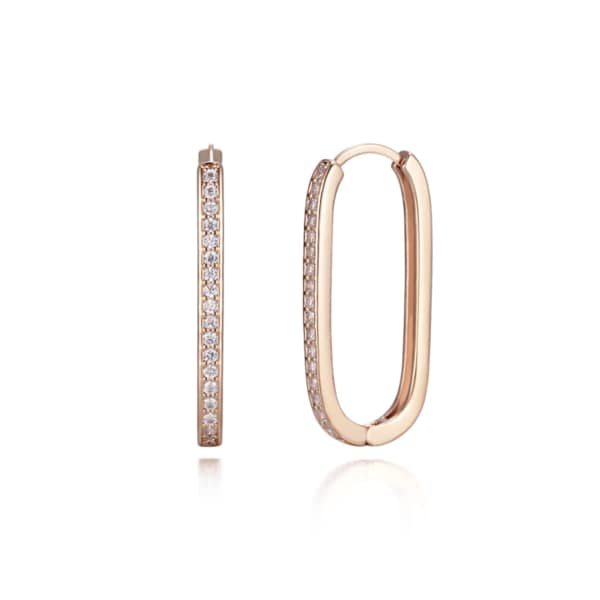 14K 라운드 엣지 귀걸이 (gold pin) ELGPEE321