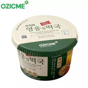 영웅컵떡국 157gx12개입 1박스 한끼든든 영양듬뿍 매생이떡국