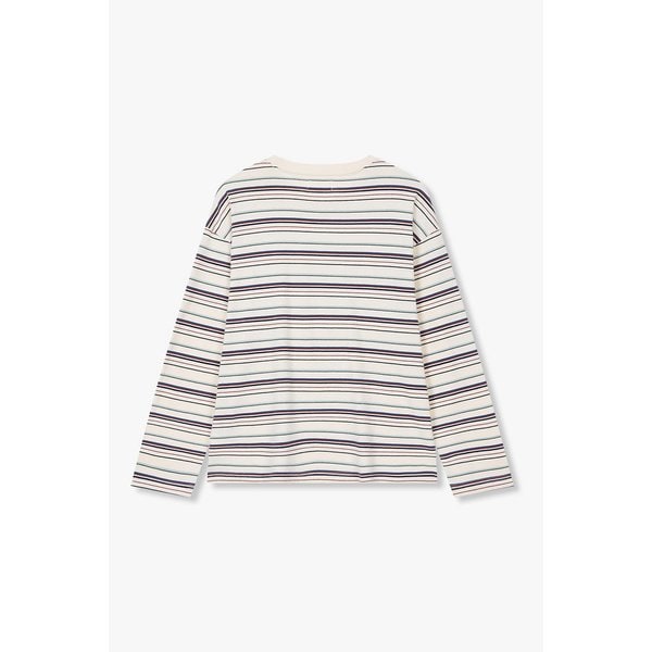 멀티스트라이프 롱슬리브 티셔츠 9176122976006