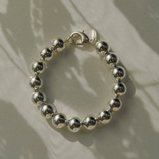 SB270 SILVER BEAD 10mm 실버볼 볼드 체인팔찌