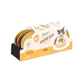 기호성좋은 고양이 습식간식 캣퓨어 미니캔 NEW 게맛살 30g X 6개입
