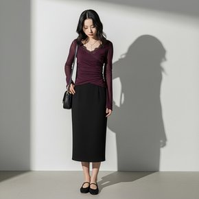 미주 express 2겹 시스루 블라우스 핏되는 쉬폰블라우스  55~77 블랙탑 사은품 증정