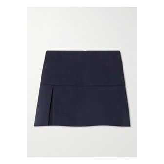 슈슈통 울 혼방 미니 스커트 네이비 1647597343594143