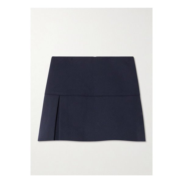 울 혼방 미니 스커트 네이비 1647597343594143
