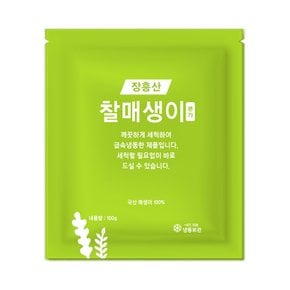 국내산 장흥 찰 매생이 100g X 3팩