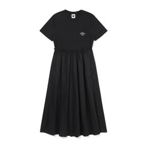 [공식]코닥컴퍼니 하이브리드 반팔 원피스 BLACK