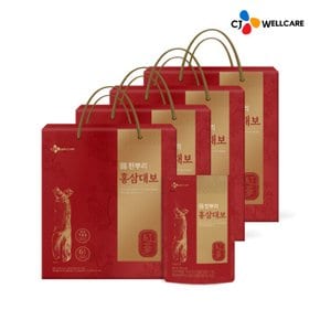 [CJ공식] 한뿌리 홍삼대보(40ml*24포) 4박스