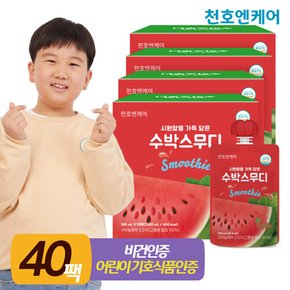 시원함을 가득 담은 수박스무디 100mL 10팩 4박스