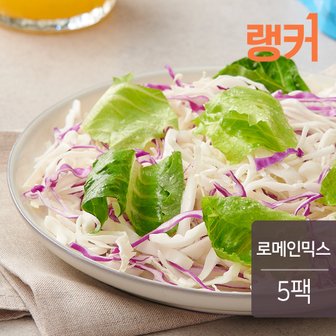 랭커 실속샐러드 로메인믹스 80g x 5팩