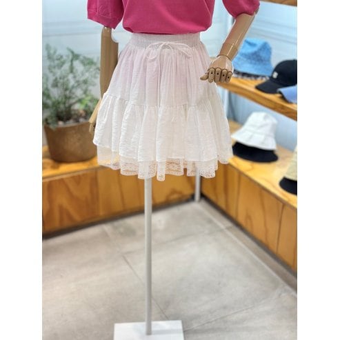 레코브 레이스 미니스커트(LG31E6SK527X)