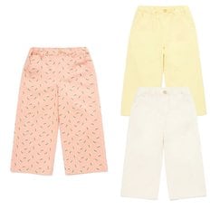 25SS 아동 9부 와이드 컬러팬츠 (85119-400-70)