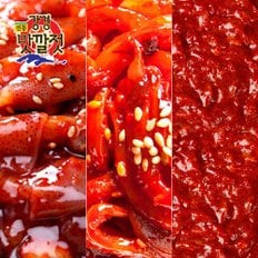 전통 강경맛깔젓 3종세트 6호 총1.5kg(젓갈쌈장+꼴뚜기젓+오징어젓 각500g씩)