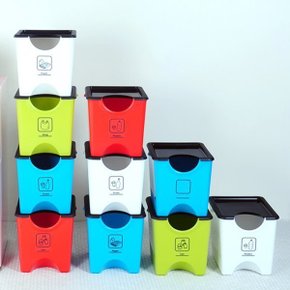 에코홀릭 재활용 분리수거함 30L 3단 (총 90L)