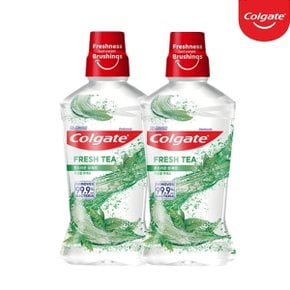 콜게이트 입냄세 제거 마우스워시 후레쉬 티 [750ml] 2개