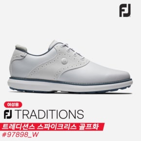 [아쿠쉬네트코리아]2023 풋조이 FJ 트레디션스(FJ TRADITIONS) 스파이크리스 골프화[97898/W/쿨