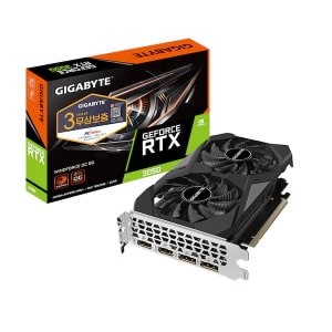  GIGABYTE 지포스 RTX 3050 WINDFORCE OC D6 6GB 피씨디렉트