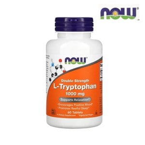 나우푸드 L-Tryptophan 세로토닌 1000mg 60정