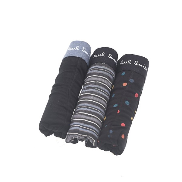 로고 밴딩 드로즈 3PACK 팬티 M1A_914_U3PK85_79_BLACK