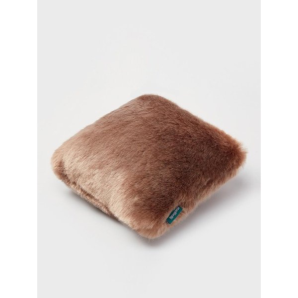 [리퍼브] PETIT CUSHION ecofur mini cushion [rose] 25x25