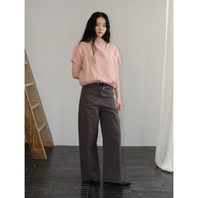 Front Seam Cotton Pants (2color)