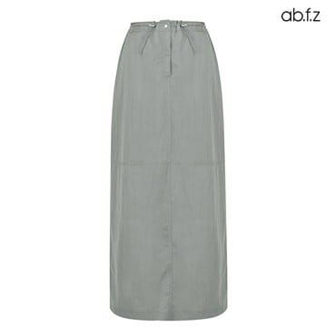 ab.f.z 원버튼 허리 스트링 스커트 (AFX5QS31A)
