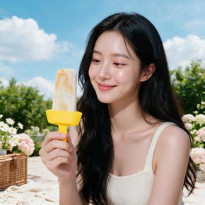 아이스크림 거치대 흘러내림 방지 받침대 여름 간식 먹기 막대