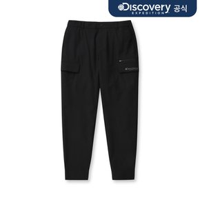 남성 하이스트레치 하프조거 카고팬츠 (BLACK)