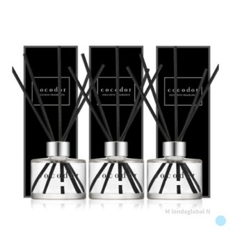  코코도르 퓨어코튼 화장실 현관 디퓨저 120ml X3 선물