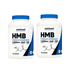 뉴트리코스트 HMB 1000mg 240캡슐 2팩 NTC217101