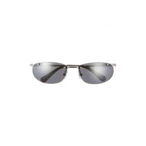 4586847 Swarovski 59mm Oval Sunglasses