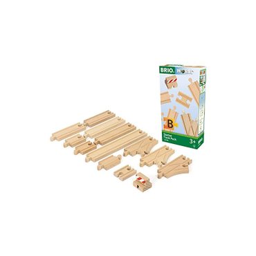  BRIO WORLD 추가 레일 세트 스타터-13pcs 33394