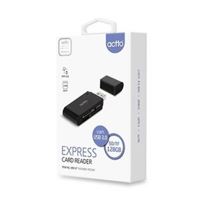 USB 3.0 2슬롯 익스프레스 메모리 카드리더기 CRD-37
