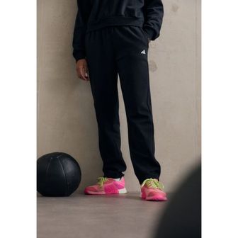 아디다스 4782942 Adidas Sportswear ESSENTIALS SMALL LOGO OPEN HEM PANT - Tracksuit bottoms black