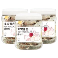 호박품은 석류 히비스커스 콤부차 삼각티백 1.5g x 100티백 3통