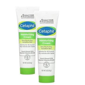 미국직구 Cetaphil 세타필 보습 크림 건성 센서티브 스킨 85g 2팩