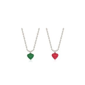 Colorful Heart Necklace_VH2313NE008B