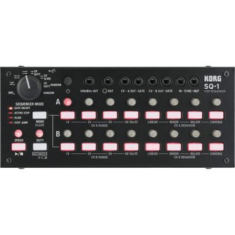  KORG SQ-1 스텝 시퀀서 모든 기기를 접속해 자유자재로 조종할 수 있는 풍부한 접속 단자