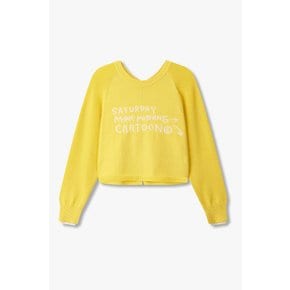 [BASQUIAT] 백집업 니트 가디건 71152503C3110