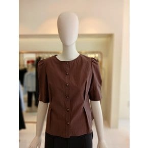 [여주점] 씨씨콜렉트 라운드넥반팔블라우스E252msc141