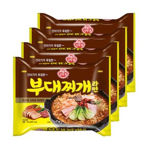 오뚜기 부대찌개라면 130g 4입